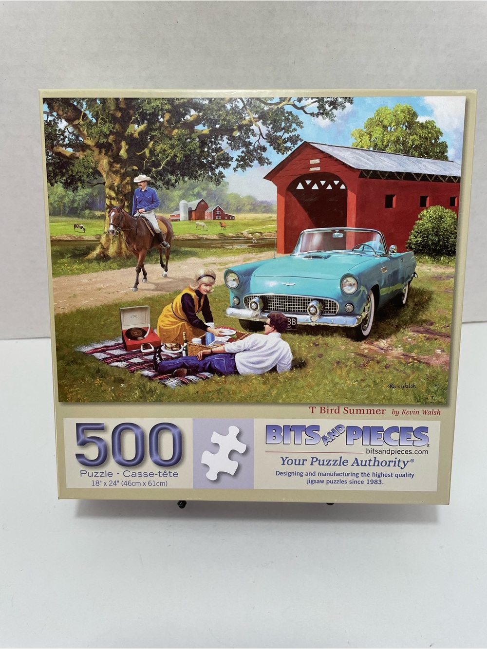 Bits and Pieces 500-Piece Jigsaw Puzzle - T Bird Summer